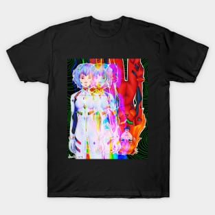 Asuka and Rei (Neon Genesis Evangelion) T-Shirt